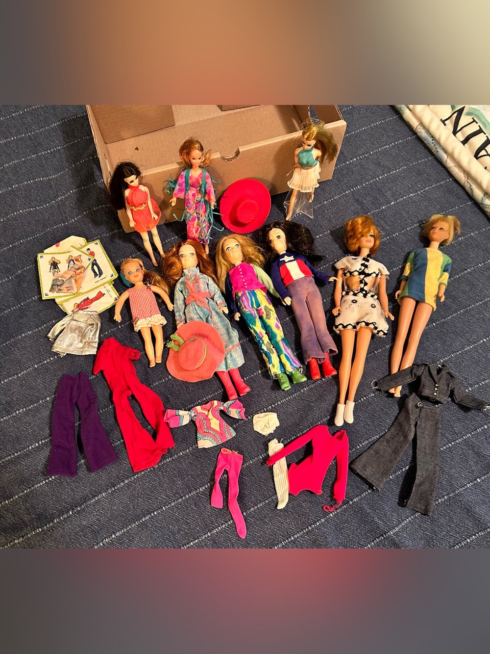 Vintage Assorted Fashion Dolls & Outfits - by Hasbro and Mattel